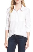 Women's Draper James Lace Detail Shirt - White