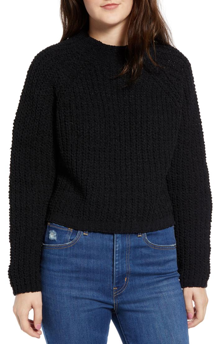 Women's Cotton Emporium Chenille Sweater