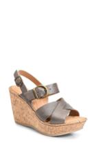 Women's B?rn Emmy Platform Wedge M - Grey