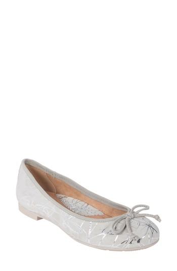 Women's Earth Allegro Skimmer Flat M - Metallic