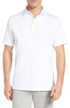 Men's Peter Millar Sean Regular Fit Stretch Jersey Polo - White