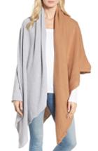 Women's Donni Charm Chilly Colorblock Blanket Scarf, Size - Brown