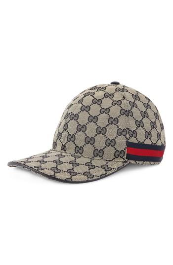Men's Gucci Gg Baseball Cap - None