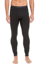 Men's Patagonia Capilene Midweight Base Layer Tights - Black