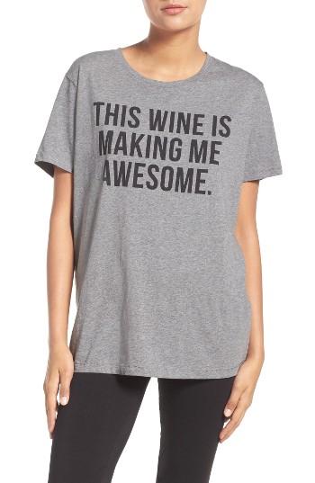 Women's Brunette The Ryan - Wine Lounge Tee