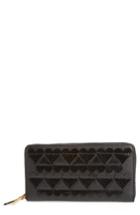 Women's Marc Jacobs Heart Applique Continental Wallet - Black