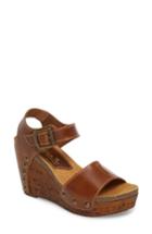 Women's Sbicca Brella Studded Platform Wedge Sandal M - Brown