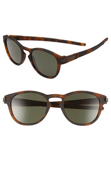 Men's Oakley 'latch(tm)' 53mm Retro Sunglasses - Brown