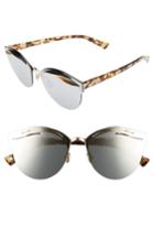 Women's Dior Emprises 63mm Rimless Sunglasses - Gold/ Havana