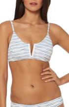 Women's Dolce Vita V-wire Bralette Bikini Top - White