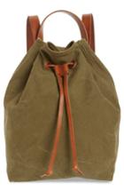 Madewell Somerset Canvas Backpack - Green