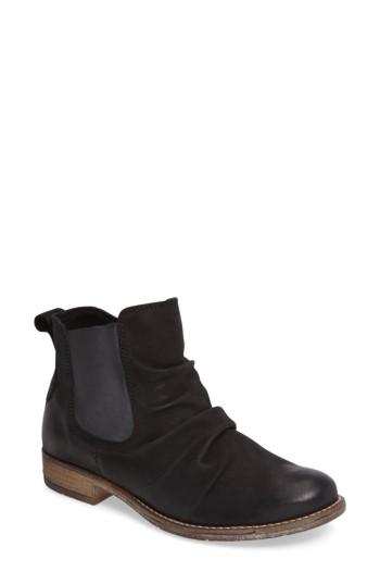 Women's Josef Seibel Sienna 59 Slouchy Chelsea Bootie -5.5us / 36eu - Black