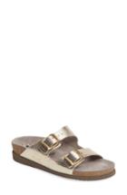 Women's Mephisto 'harmony' Slide Sandal M - Metallic