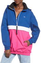 Women's Tommy Jeans Colorblock Hooded Popover - Purple