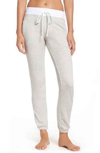 Women's Hard Tail Mesh Stripe Track Pants - Grey