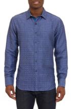 Men's Robert Graham New Guinea Sport Shirt - Blue