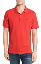 Men's Victorinox Swiss Army 'vx Stretch' Tailored Fit Pique Polo, Size - Red (online Only)