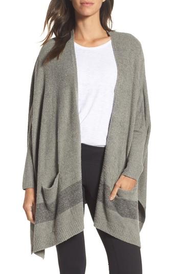 Women's Barefoot Dreams Cliffside Circle Wrap, Size - Green