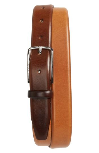 Men's Boss Chuck Leather Belt - Medium Brown