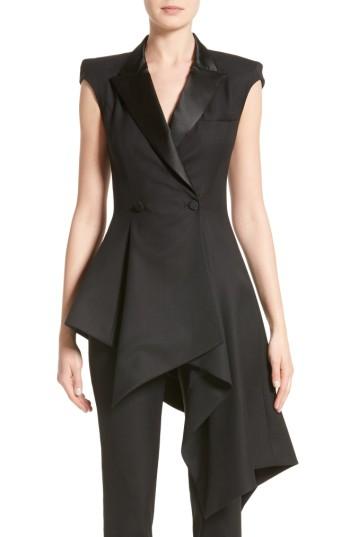 Women's Monse Asymmetrical Cap Sleeve Blazer