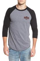 Men's O'neill Planer Raglan T-shirt, Size - Grey