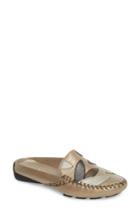 Women's Robert Zur Rio Moccasin Mule M - Metallic