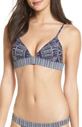 Women's Rip Curl Nighthawk Bikini Top - Blue