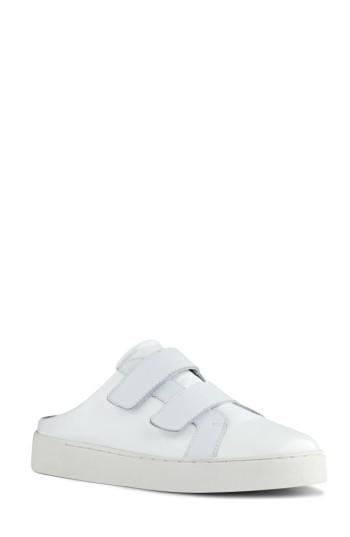 Women's Nine West Poeton Sneaker Mule .5 M - White