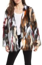 Women's Somedays Lovin Wildflower Faux Fur Jacket - Brown