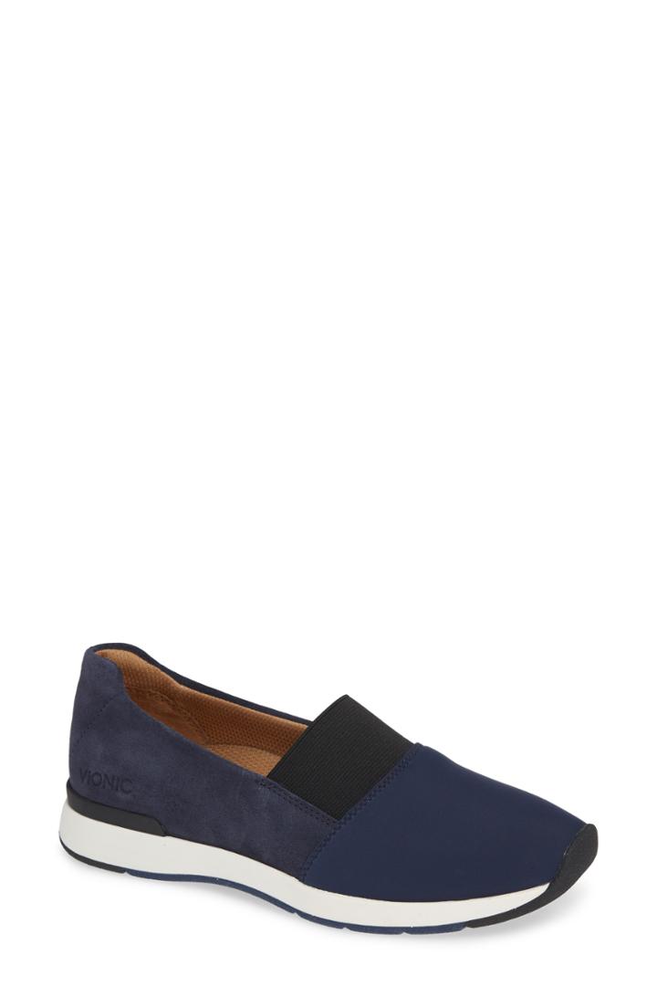 Women's Vionic Cameo Slip-on Shoe .5 M - Blue