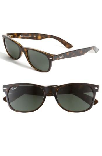 Women's Ray-ban Standard New Wayfarer 55mm Sunglasses - Dark Tortoise