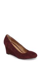 Women's Vionic Camden Wedge M - Burgundy