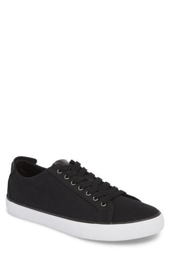 Men's Andrew Marc Carter Low Top Sneaker D - Black