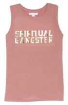Women's Spiritual Gangster Varsity Chakra Tank - Pink