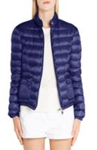 Women's Moncler Lans Water Resistant Quilted Down Jacket - Blue