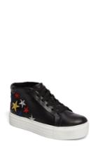 Women's Kenneth Cole New York Janette 2 High Top Platform Sneaker .5 M - Black