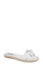Women's Tabitha Simmons Heli Bow Slide Sandal Us / 35eu - White