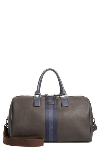 Men's Ted Baker London Nagini Webbing Duffel Bag - Brown