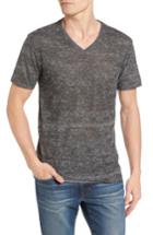 Men's The Rail Burnout V-neck T-shirt, Size - Grey