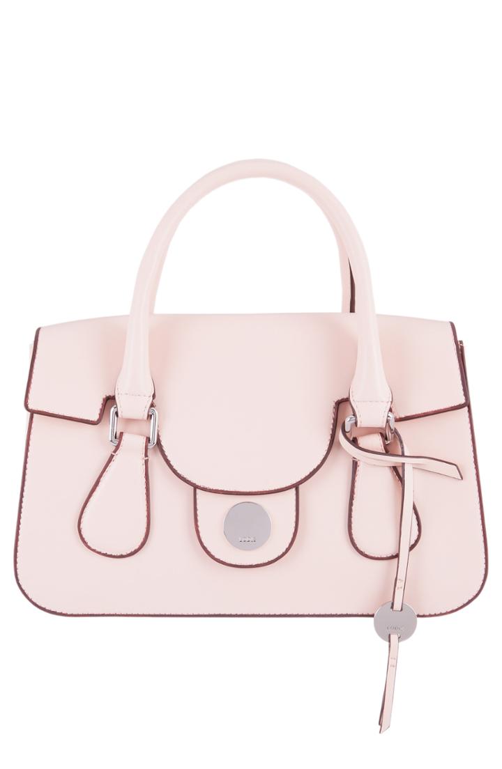 Lodis Los Angeles Rodeo Under Lock & Key - Kesha Rfid Leather Satchel - Pink