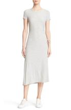 Women's Theory Jilaena Asymmetrical Midi Dress, Size - Grey