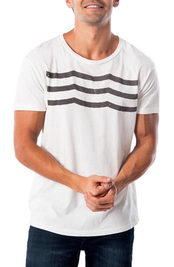 Men's Sol Angeles 'waves' Graphic T-shirt - White