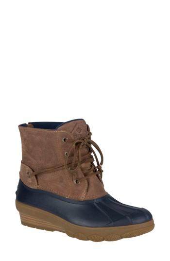 Women's Sperry Saltwater Tide Wedge Boot M - Blue