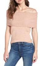 Women's Bishop + Young Off The Shoulder Sweater - Pink