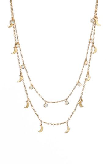Women's Mad Jewels Stellar Double Strand Necklace