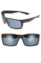 Men's Costa Del Mar Reefton 65mm Polarized Sunglasses - Blackout/ Grey