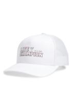 Men's Travis Mathew For The Win Mesh Cap - White