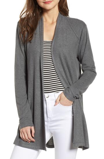 Women's Codexmode Open Front Cardigan - Grey