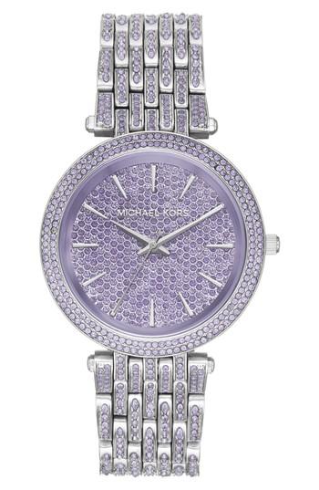 Women's Michael Kors Darci Crystal Bracelet Watch, 39mm