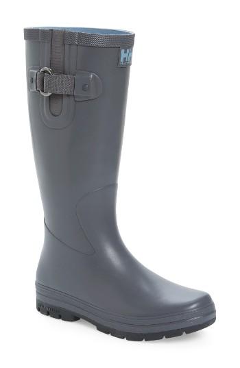 Women's Helly Hansen 'veierland' Rain Boot M - Grey